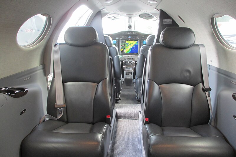 Cessna Citation Mustang interior